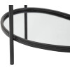 Tavolino Mauro Ferretti Maycos 53,3x36,8x58,4 cm nero