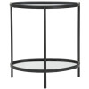 Tavolino Mauro Ferretti Maycos 53,3x36,8x58,4 cm nero