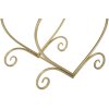 Mauro Ferretti sgabello cuore 50x37,5x51,5 cm oro rosa