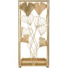 Mauro Ferretti portaombrelli foglia oro 22,5x22,5x48,5 cm oro