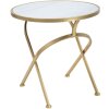 Mauro Ferretti Tavolino Glam Mat Ø 50,5x50 cm oro