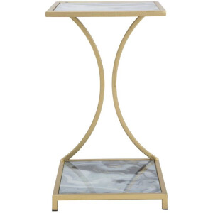 Mauro Ferretti tavolino Glam Ebene 40x35x60 cm oro