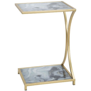 Mauro Ferretti tavolino Glam Ebene 40x35x60 cm oro