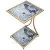Mauro Ferretti tavolino Glam Ebene 40x35x60 cm oro