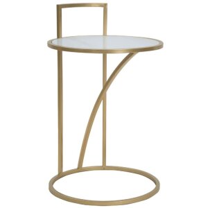 Mauro Ferretti tavolino Glam Sofy Ø 38x61 cm oro