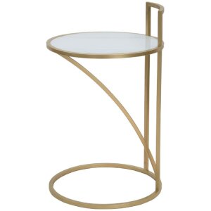 Mauro Ferretti tavolino Glam Sofy Ø 38x61 cm oro