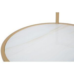 Mauro Ferretti tavolino Glam Sofy Ø 38x61 cm oro