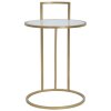 Mauro Ferretti tavolino Glam Sofy Ø 38x61 cm oro