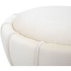 Mauro Ferretti Sgabello Flower Ø 40x44 cm crema oro