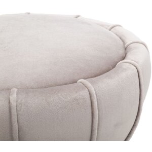 Mauro Ferretti Sgabello Flower Ø 40x44 cm grigio oro