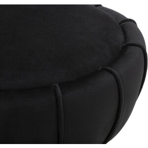 Mauro Ferretti Sgabello Flower Ø 40x44 cm oro nero