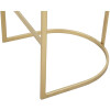 Mauro Ferretti sgabello Istanbul Ø 45x90 cm oro nero