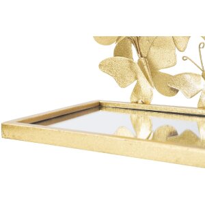 Mauro Ferretti mensola a muro farfalle set di 2 43x19,2x16,5 cm oro