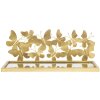 Mauro Ferretti mensola a muro farfalle set di 2 43x19,2x16,5 cm oro