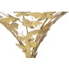 Mauro Ferretti comodino a parete farfalle 44,5x24,5x34,5 cm oro