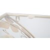 Mauro Ferretti comodino a parete farfalle 44,5x24,5x34,5 cm oro