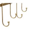 Mauro Ferretti appendiabiti da parete 5 ante 49,5x6x26,3 cm oro