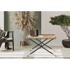 Mauro Ferretti Tavolino Saint Barth 70x50x45 cm nero marrone