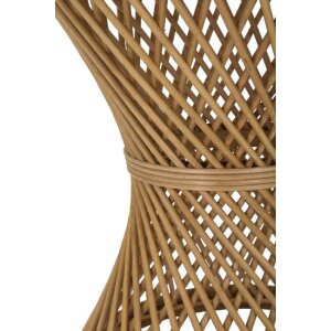 Tavolino Mauro Ferretti in rattan Ø 48x56 cm naturale