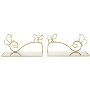 Mauro Ferretti staffa da parete butterfly set 2 pezzi...