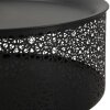 Mauro Ferretti tavolino Blacky Ø 35x50 cm oro nero