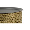 Mauro Ferretti Tavolino Glovy Ø 35x50 cm oro nero