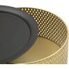 Mauro Ferretti Tavolino Glovy Ø 35x50 cm oro nero