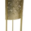 Mauro Ferretti Golvy set di 2 portafiori Ø 21x40 e 19x22 cm oro