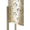 Mauro Ferretti Golvy set di 2 fioriere Ø 21x52 e 19x42 cm oro