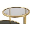 Mauro Ferretti tavolino 2 livelli 50x40x60,5 cm oro