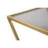 Mauro Ferretti tavolini Z set di 2 40x40x60 e 30x30x50 cm oro