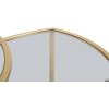 Mauro Ferretti tavolino Triangle set di 3 Ø 60x50-50x45-40x40 cm oro