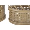 Mauro Ferretti portafiori Panama set di 2 Ø 30x25-22x18 cm marrone