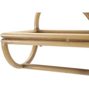 Mauro Ferretti mensola a muro Panama 55x20,3x39,5 cm marrone