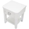 Mauro Ferretti comodino lucido 45x40x54 cm bianco