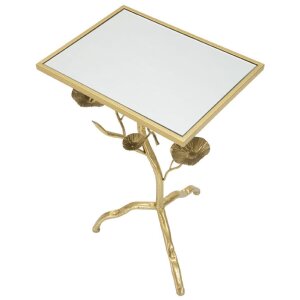 Tavolino Mauro Ferretti Tisty 40x30x60 cm oro
