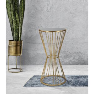 Tavolino Mauro Ferretti Super Ø 40x80 oro