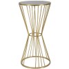 Tavolino Mauro Ferretti Super Ø 40x80 oro