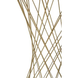 Mauro Ferretti tavolino tower nuovo Ø 40x80 oro