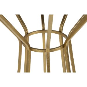 Tavolino Mauro Ferretti Simple New Ø 50x100 oro