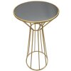 Tavolino Mauro Ferretti Simple New Ø 50x100 oro