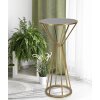 Tavolino Mauro Ferretti Simple New Ø 50x100 oro