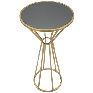 Tavolino Mauro Ferretti Simple New Ø 40x80 cm oro