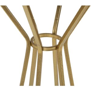 Tavolino Mauro Ferretti Simple New Ø 40x80 cm oro