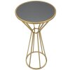 Tavolino Mauro Ferretti Simple New Ø 40x80 cm oro