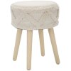 Mauro Ferretti sgabello Damasco alto Ø 32x41 cm naturale