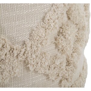 Mauro Ferretti pouf Damasco Ø 40x40 cm naturale