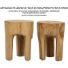 Mauro Ferretti Sgabello Stold Ø 30x40 cm marrone
