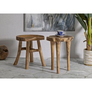 Mauro Ferretti sgabello Sel 40x32x42 cm marrone