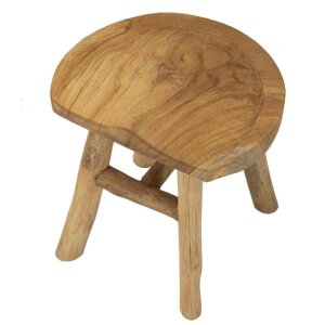 Mauro Ferretti sgabello Sel 40x32x42 cm marrone